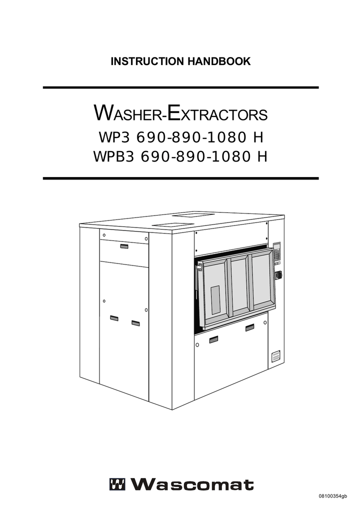 Electrolux W3400h Service Manual